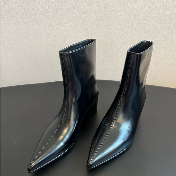 KHAITE Black Ankle Boots - Picture 3 of 5